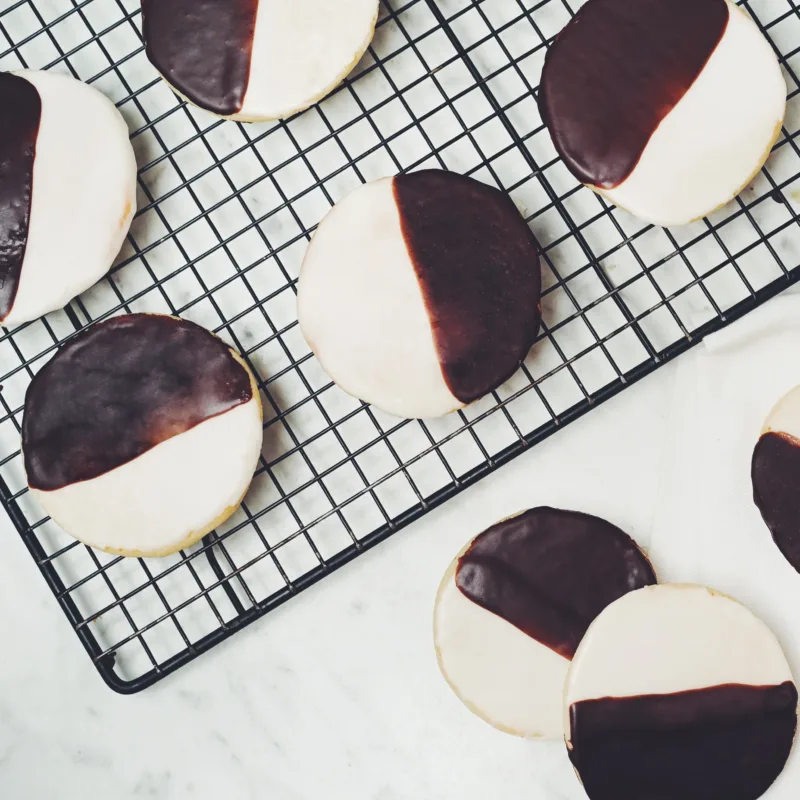 Low Carb Black and White cookies Recipe
